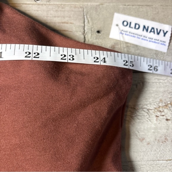 Old Navy Active Powerchill Light Support Padded Bra Go Dry Rust  4X - Picture 13 of 14